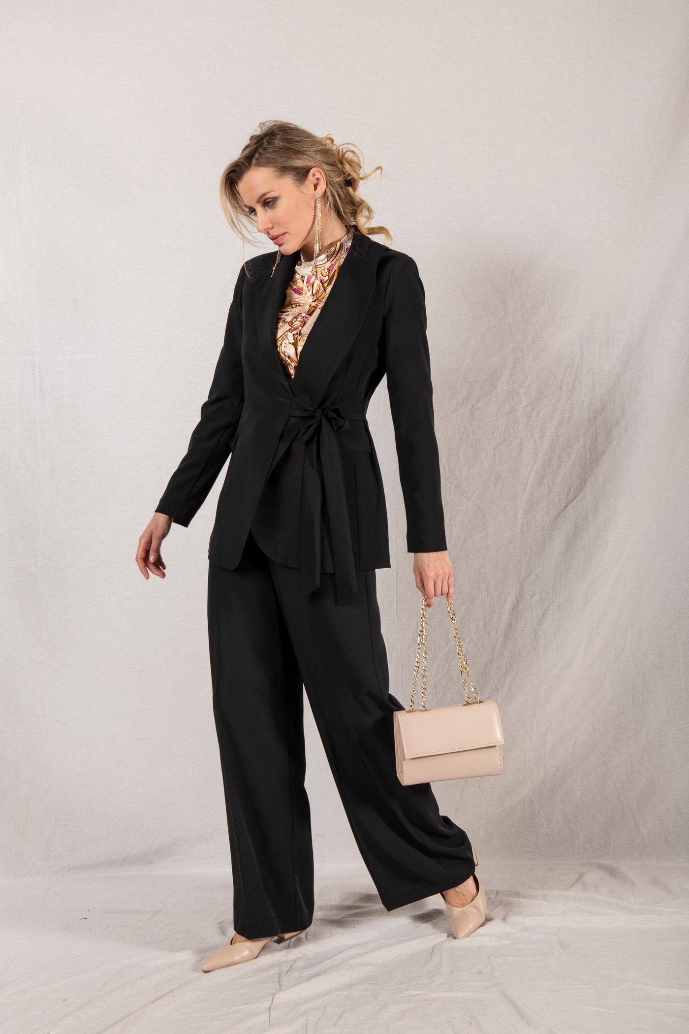 BLAZER FLUIDO NODO LATERALE