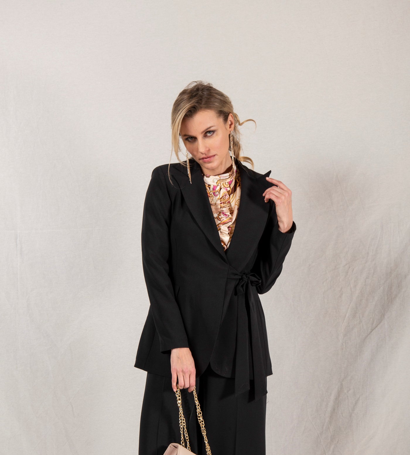 BLAZER FLUIDO NODO LATERALE