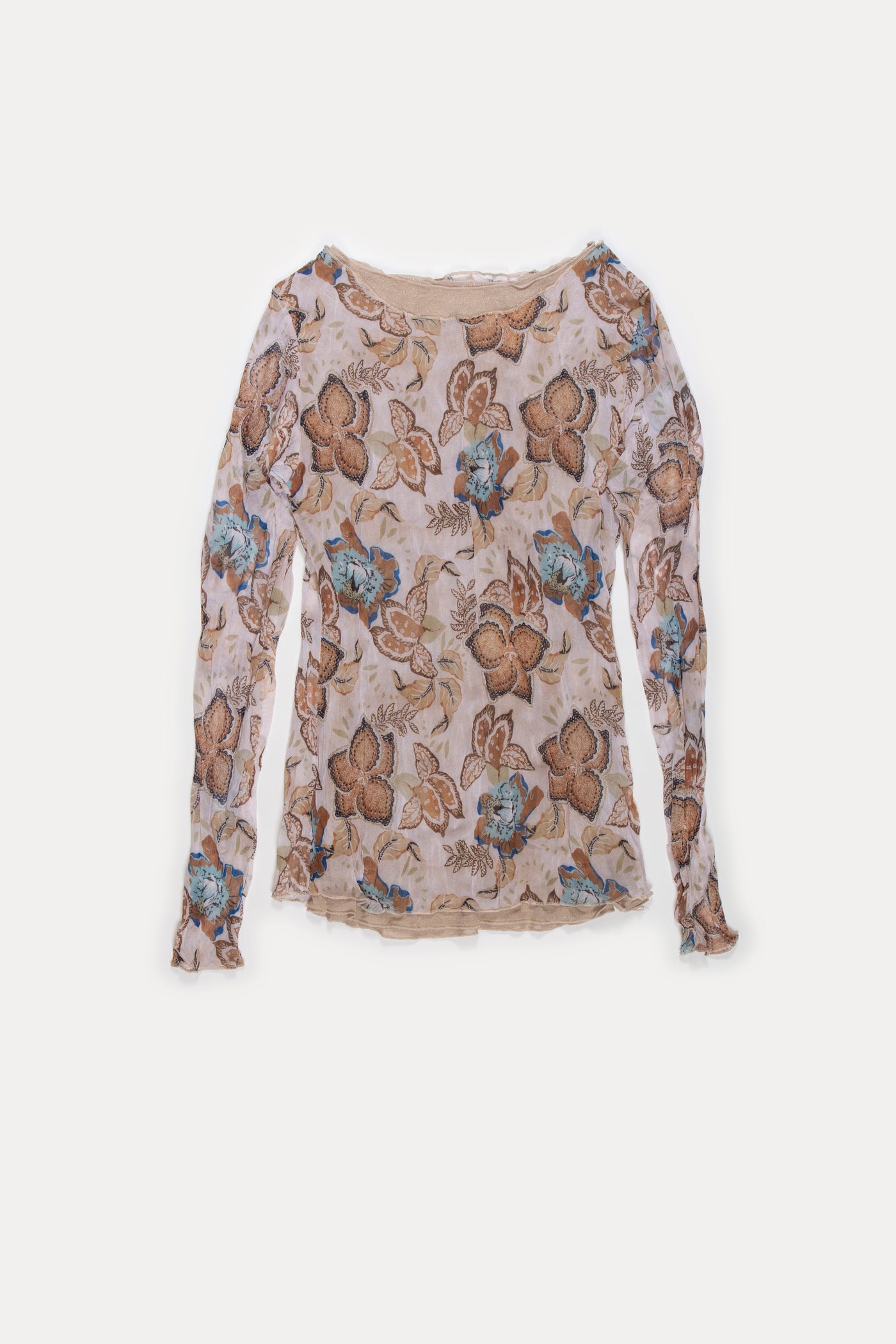 MAGLIA DOPPIA TULLE FLOWER