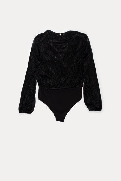 BODY PLISSE LUREX