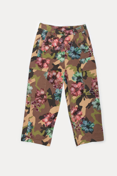 PANT. CARGO CAMO-FLOWER