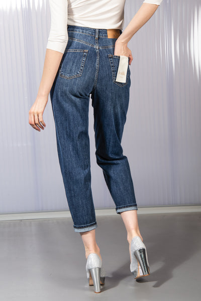 JEANS BOY-FIT STRASS