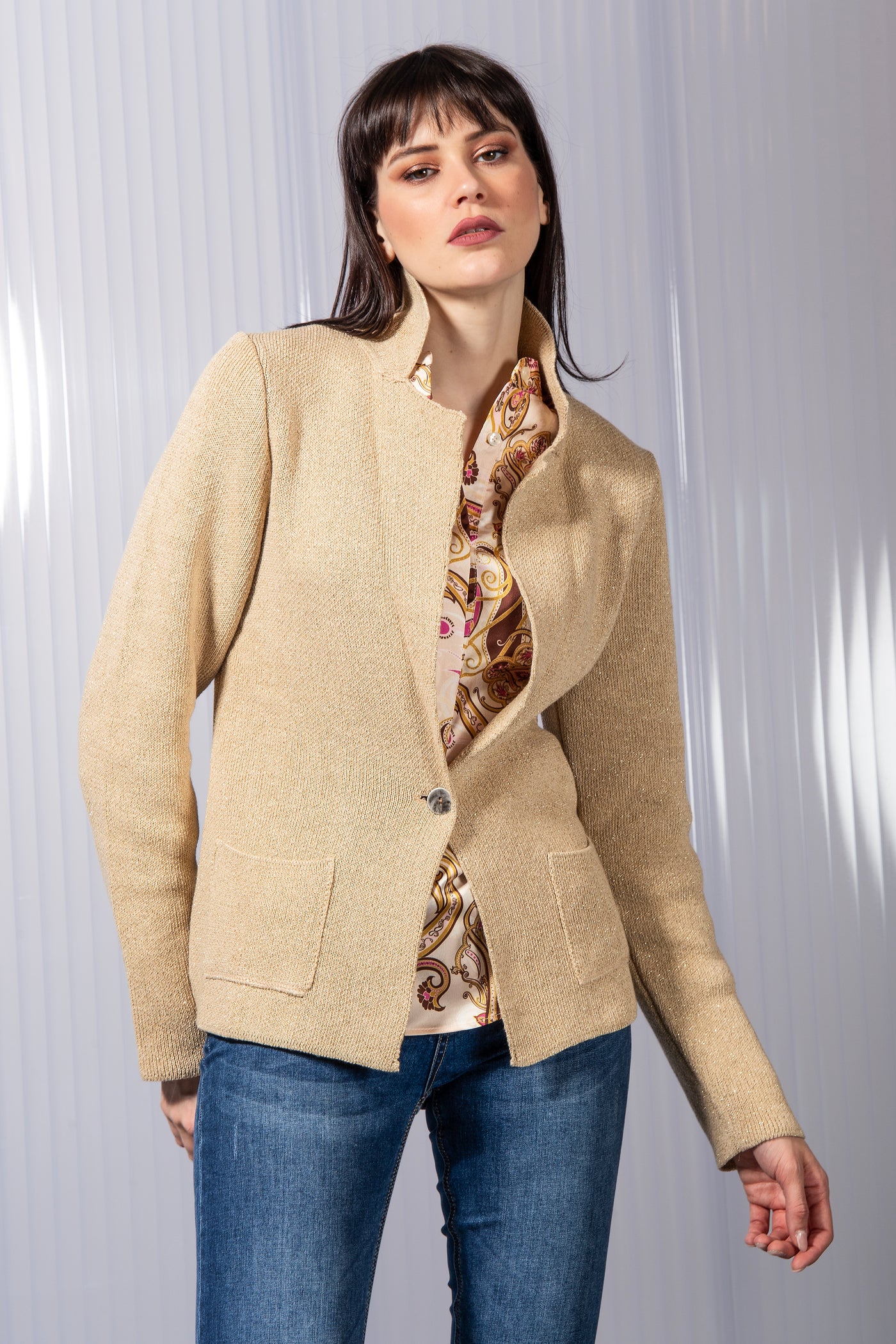 BLAZER MAGLIA