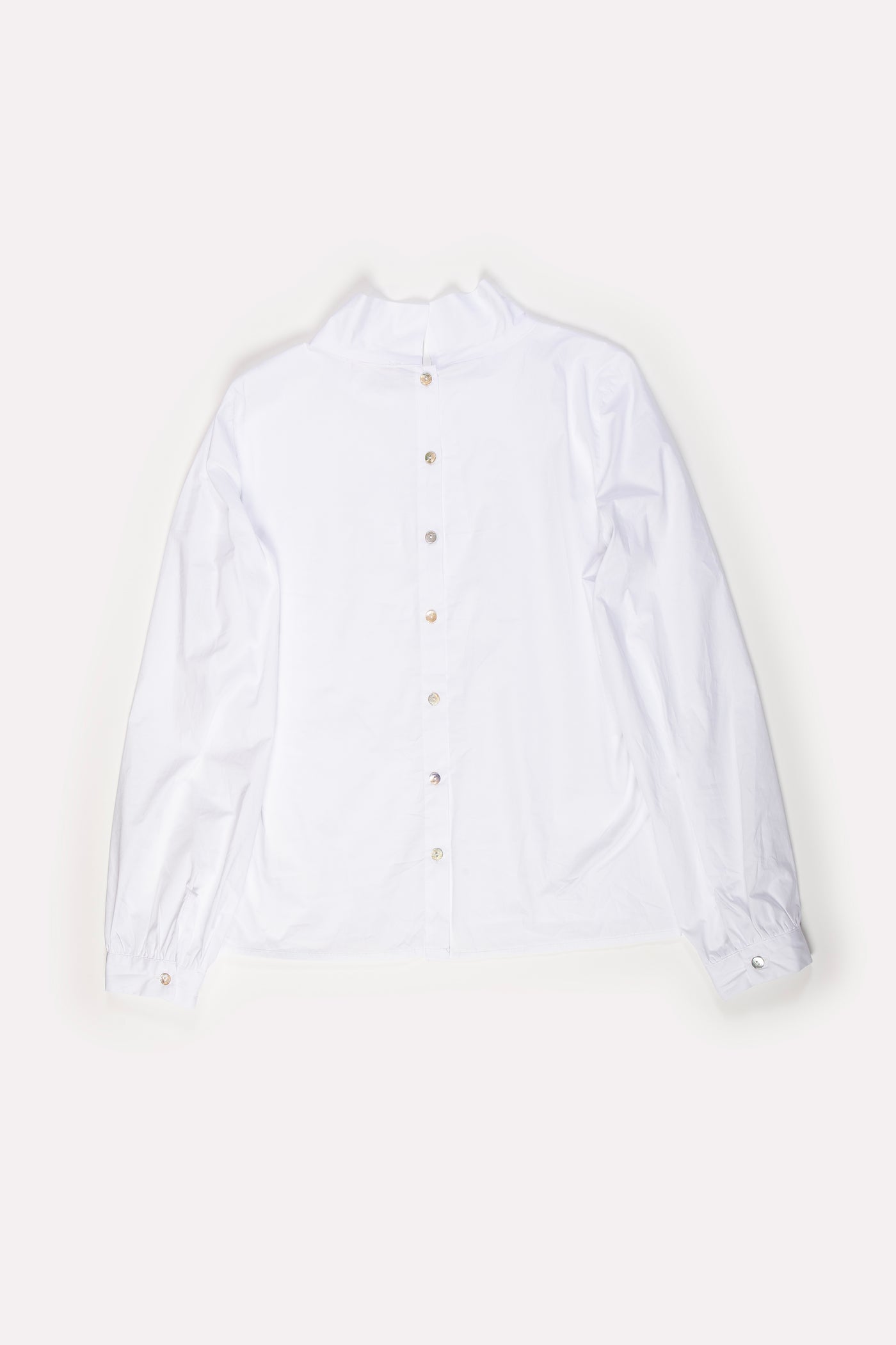 CAMICIA POPELINE DIETRO BOTT.