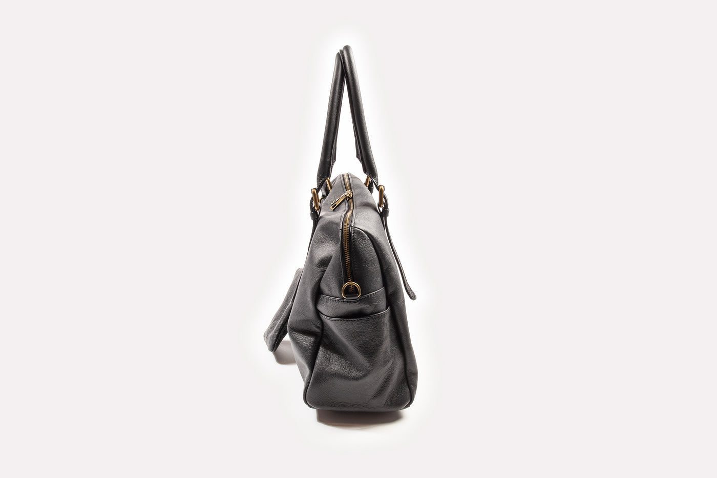GYM BAG MIDI VERA PELLE