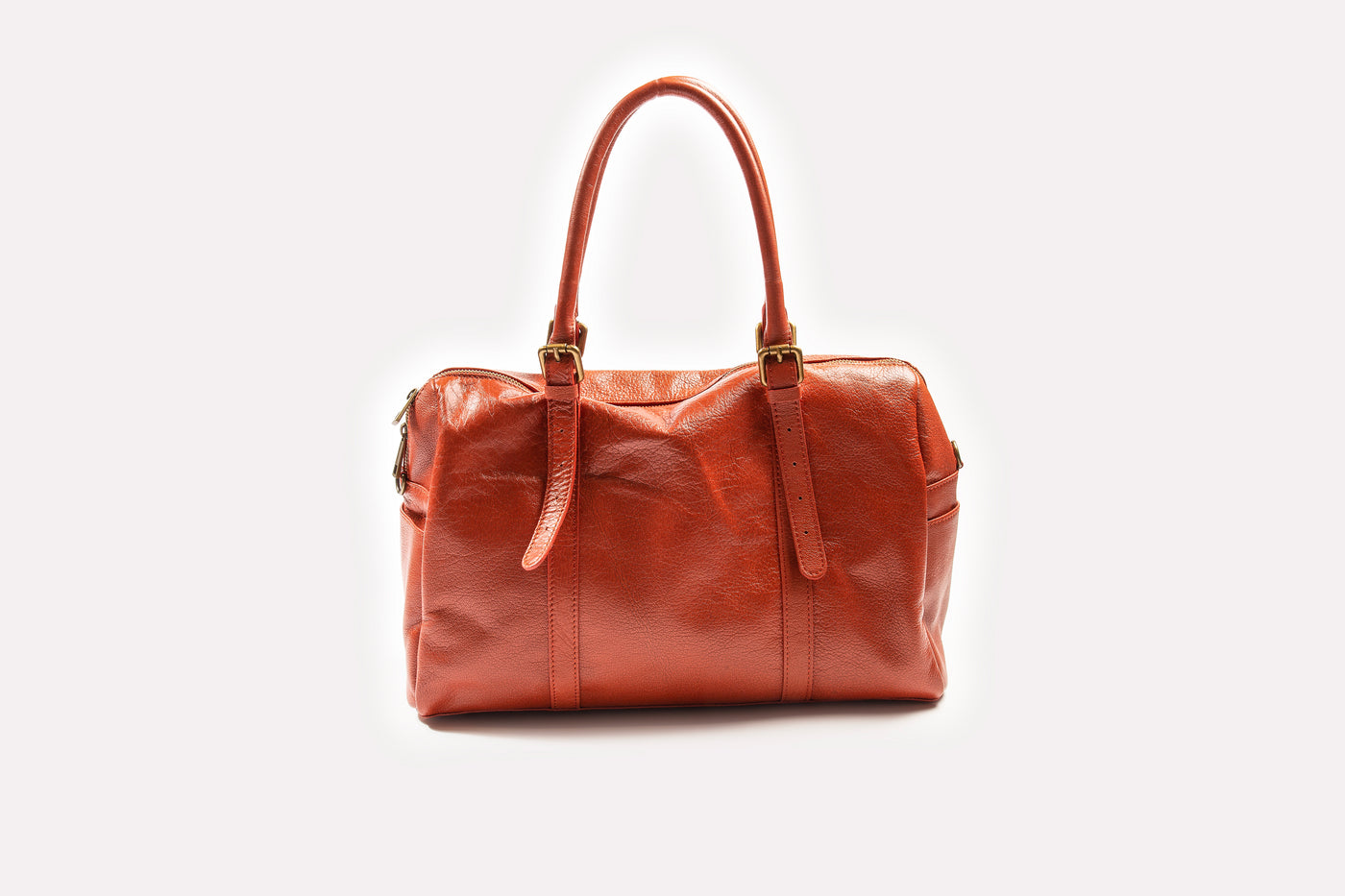 GYM BAG MIDI VERA PELLE