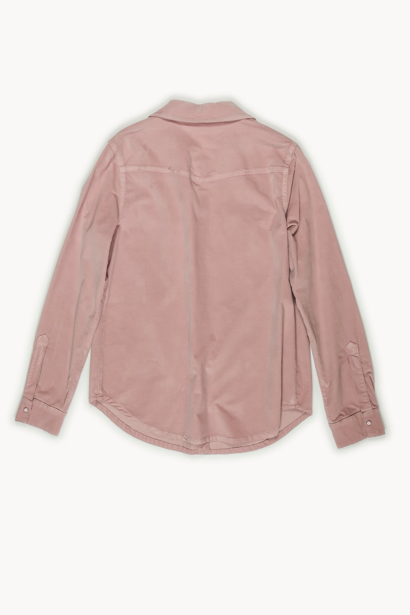 CAMICIA SLIM VELLUTO LISCIO