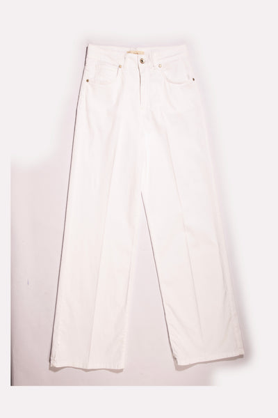 PANT. PALAZZO COTONE/TENCEL