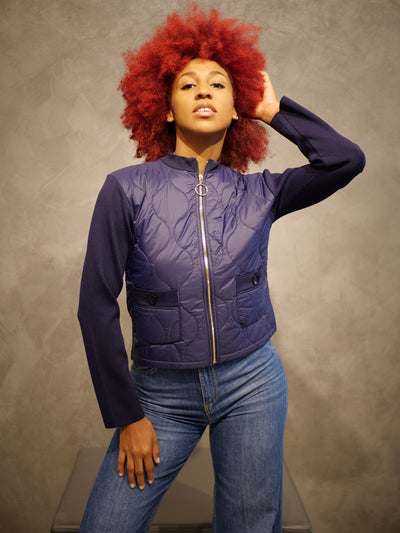 BOMBER MAGLIA/ECOPIUMA